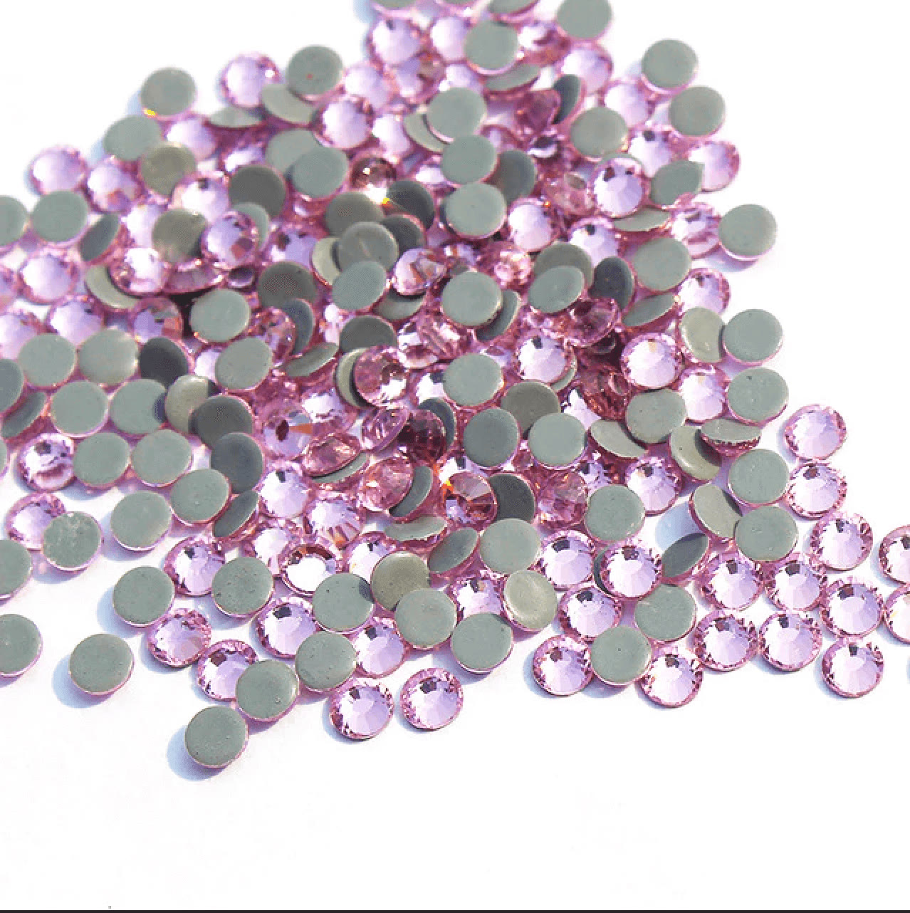 Rose Pink Hotfix Stones